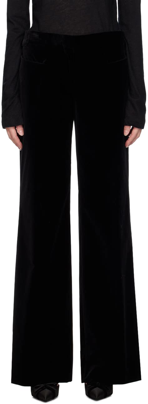 Pantalon Ample Noir Tom Ford En Solde