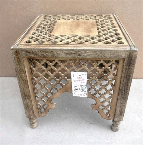 Square Polished Wooden Corner Tables, for Home, Pattern : Plain at Best ...