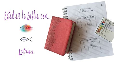 Colores Y Simbolos Para Estudiar Tu Biblia O Leerla YouTube