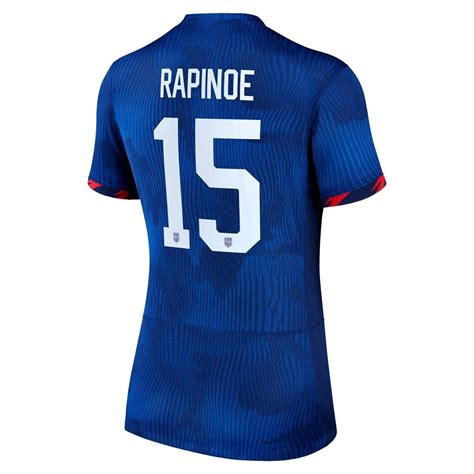 Nike Megan Rapinoe Uswnt 2023 Away Replica Jersey Royal Editorialist