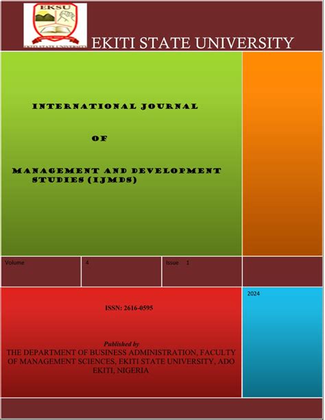 Vol 4 No 1 2024 International Journal Of Management And