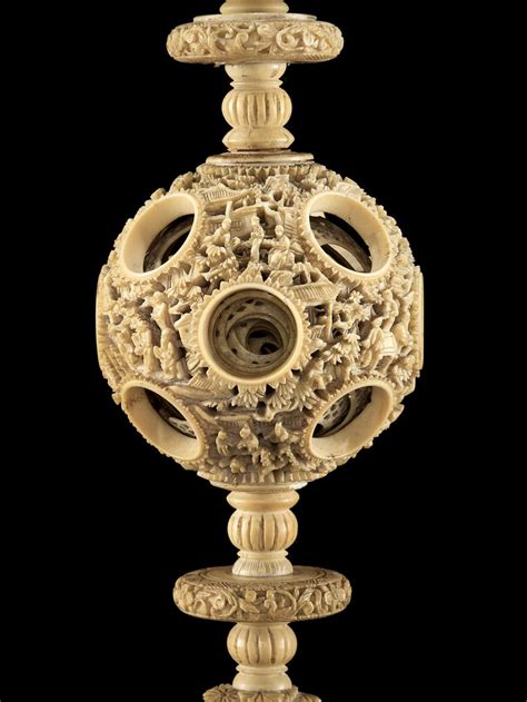 Sold Price A Magic Ivory Ball Qing Dynasty April 6 0120 1000 Am Cest