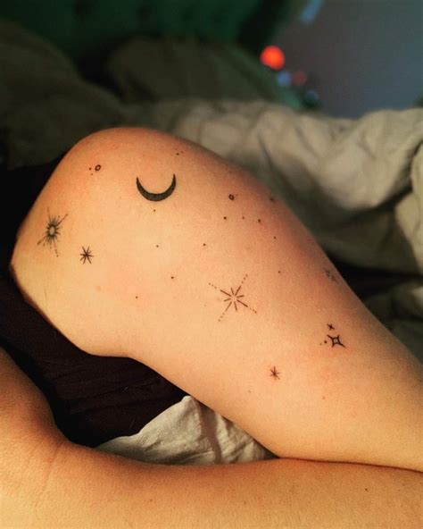 Pin By Cat On Star Tattoo In Shoulder Tattoos For Women