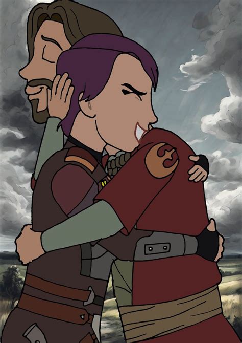 El Emotivo Reencuentro De Sabine Wren Y Ezra Bridger Por Elmandaloriano