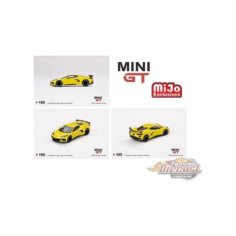 Chevrolet Corvette C Stingray Jaune Acc L Ration Mini Gt