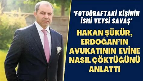 Fotoğraftaki kişinin ismi Veysi Savaş Hakan Şükür Erdoğanın