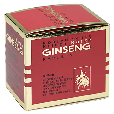 Koreanischer Roter Ginseng 300 Mg Kapseln Shop