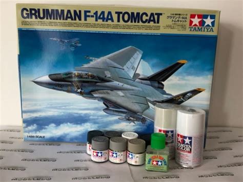 Samolot F 14A Tomcat Model Skala 1 48 Z Farbami I Klejem Modeledo Pl