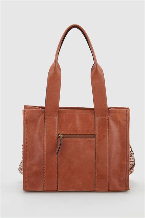 Evity Pia Leather Tote Bag Strandbags Australia