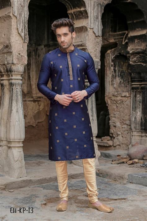 Silk Wedding Wear Mens Stylish Kurta Pajama Dry Clean At Best Price In