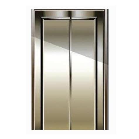 Stainless Steel Center Opening Elevator Doors Telescopic At Best Price