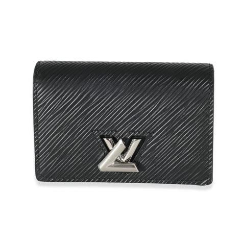 Louis Vuitton Bags Louis Vuitton Black Epi Twist Multicartes Card