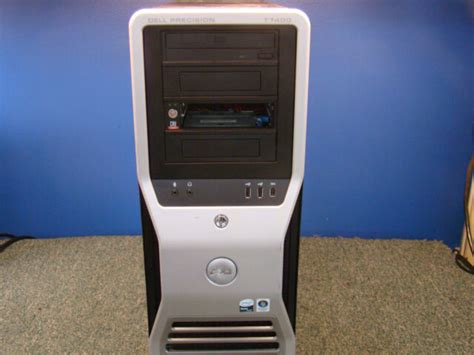 Fast Powerful Dell Precision T7400 Tower Pc 2x Xeon Quad Core 200ghz