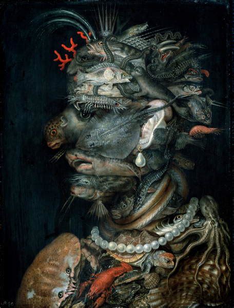 Pittura Ad Acqua Di Giuseppe Arcimboldi Arcimboldo