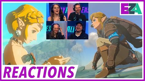 Zelda Tears Of The Kingdom Trailer Easy Allies Reactions Youtube