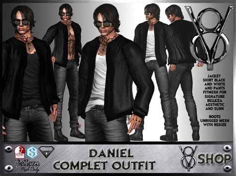 Second Life Marketplace V8 Shop Daniel Complet Outfit