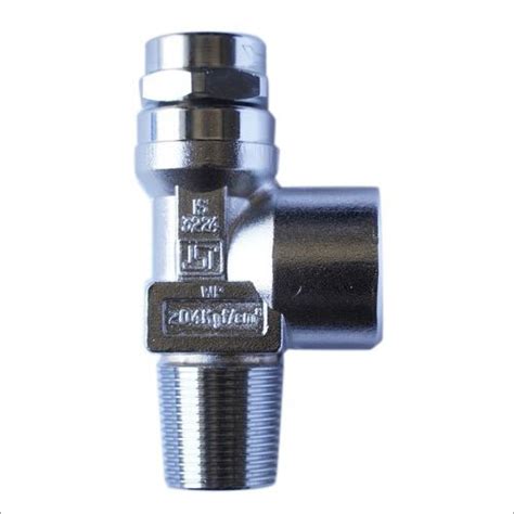 Key Operated Medical Oxygen Cylinder Valve With Two Piece Spindle At