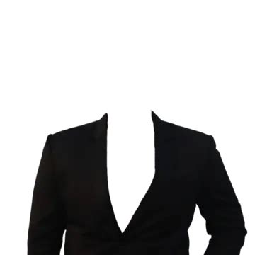 Traje Negro Formal De Los Hombres PNG Dibujos Formal Traje Negro De