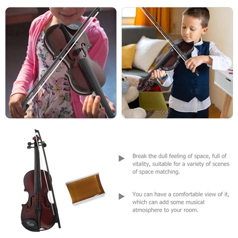 Huaq 1 Set Of String Instrument Toy Simulated Violin Plaything