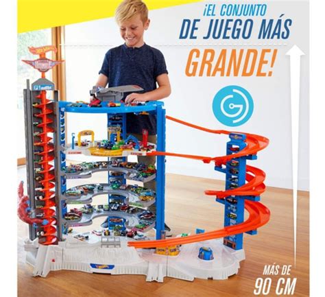 Autopista Hot Wheels Super Ultimate Garage Park Cars Cuotas Sin Inter S