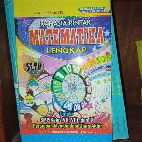 Jual Rumus Matematika Atau Rahasia Pintar Matematika Lengkap Untuk SMP