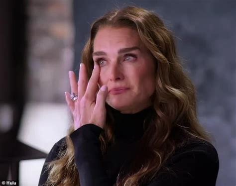 Brooke Shields 57 Breaks Down In Tears As She Reveals She Wrote A