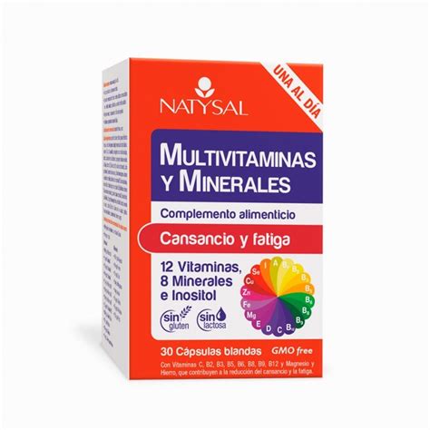 Multivitaminas Y Minerales Natysal C Psulas Herbolario Gave