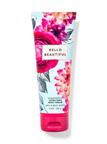 BATH BODY WORKS HELLO BEAUTIFUL ULTRA SHEA BODY CREAM 226G