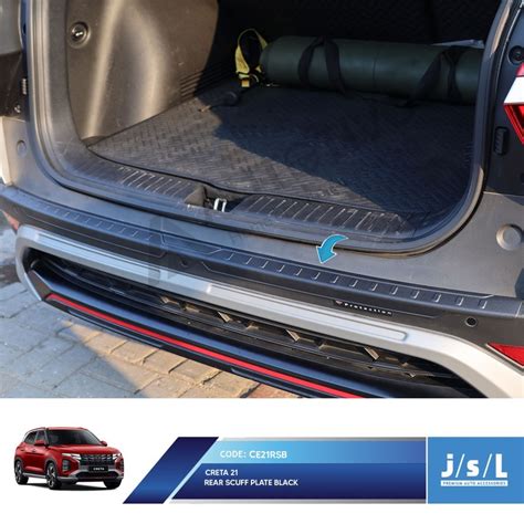 Hyundai Creta Accessories JSL Sillplate Sill Plate Rear Luggage Door