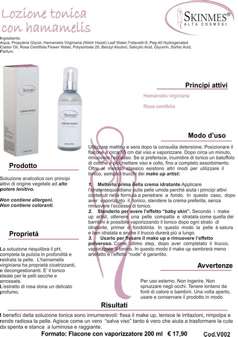 PRODOTTI PER IL TRATTAMENTO VISO SKINMES Alta Cosmesi