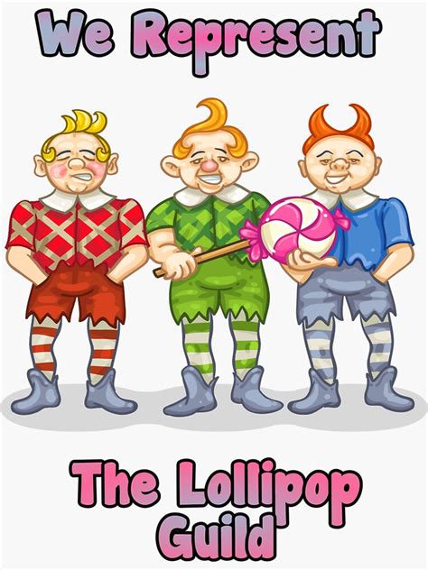 Lollipop Guild Sticker For Sale By Specialstace83 Redbubble