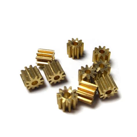 A M Copper Pinion Gears Teeth M Mm Shaft Hole Gear