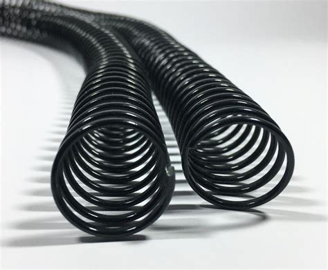 Espiral Plastico para encadernação 14mm Preto c 100 un SB SUPRIMENTOS