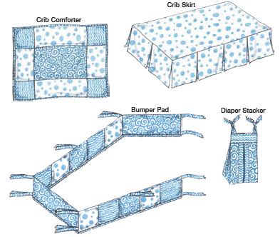 CRIB BEDDING PATTERNS SIMPLICITY | FREE PATTERNS