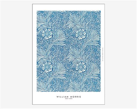 Plakat Blues William Morris