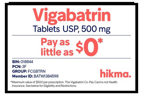 Vigabatrin Tablets Usp Mg Generic Of Sabril