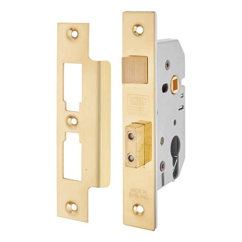 UNION 2249 Euro Profile Sashlock 77 5mm Case 57mm Backset Brass