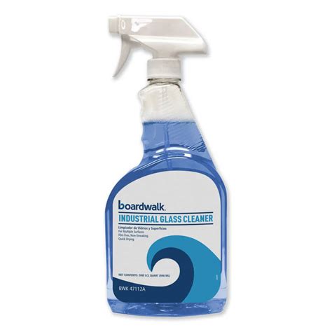 Industrial Strength Glass Cleaner W Ammonia Unoclean