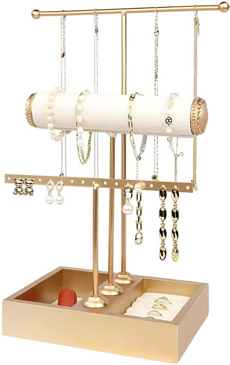 Sekkvy Jewelry Organizer Stand In Rack For Bracelet Earring Ring