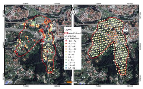 The Mean Deformation Rate Maps Along The Los According To Left Psi