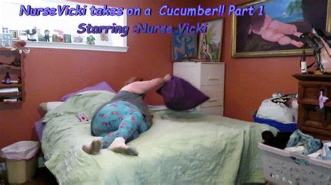 Nurse Vicki Takes On A Cucumber Part Of Your Bbw Nurse Vicki