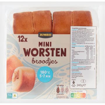 Jumbo Mini Worstenbroodjes 12 Stuks Bestellen Jumbo