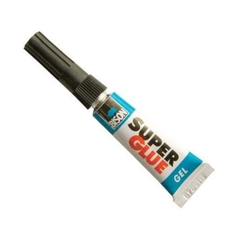 2 X 6305573 Bison Super Glue Instant Universal Adhesive 3g Gel With Re