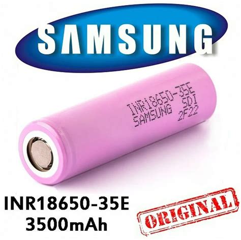 Купить Аккумулятор 18650 Samsung INR 18650 35E 3500 mAh Li ion 3 7V 8А