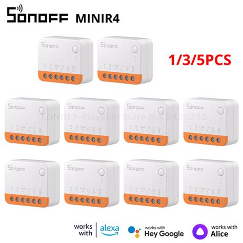 135PCS SONOFF MINI R4 Wifi Switch Mini Extreme Smart Home Module Wi Fi