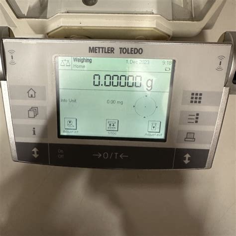 Mettler Toledo Ax Deltarange Analytical Balance Place X