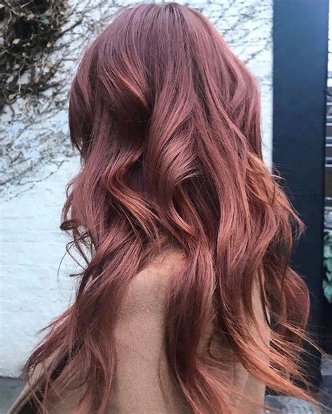 Rose Brown Hair Is The Prettiest Spring Trend For Brunettes Fashionisers