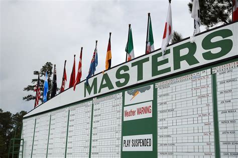 2019 Masters Sunday final round tee times, TV schedule moved up due to ...