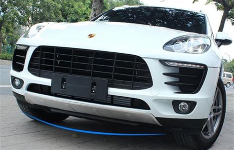 Porsche Macan Auto Body Kits Front And Rear Bumper Skid Plate