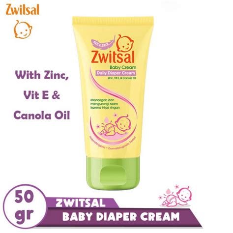 Jual Zwitsal Daily Diaper Cream Extra Care 50 Ml Shopee Indonesia